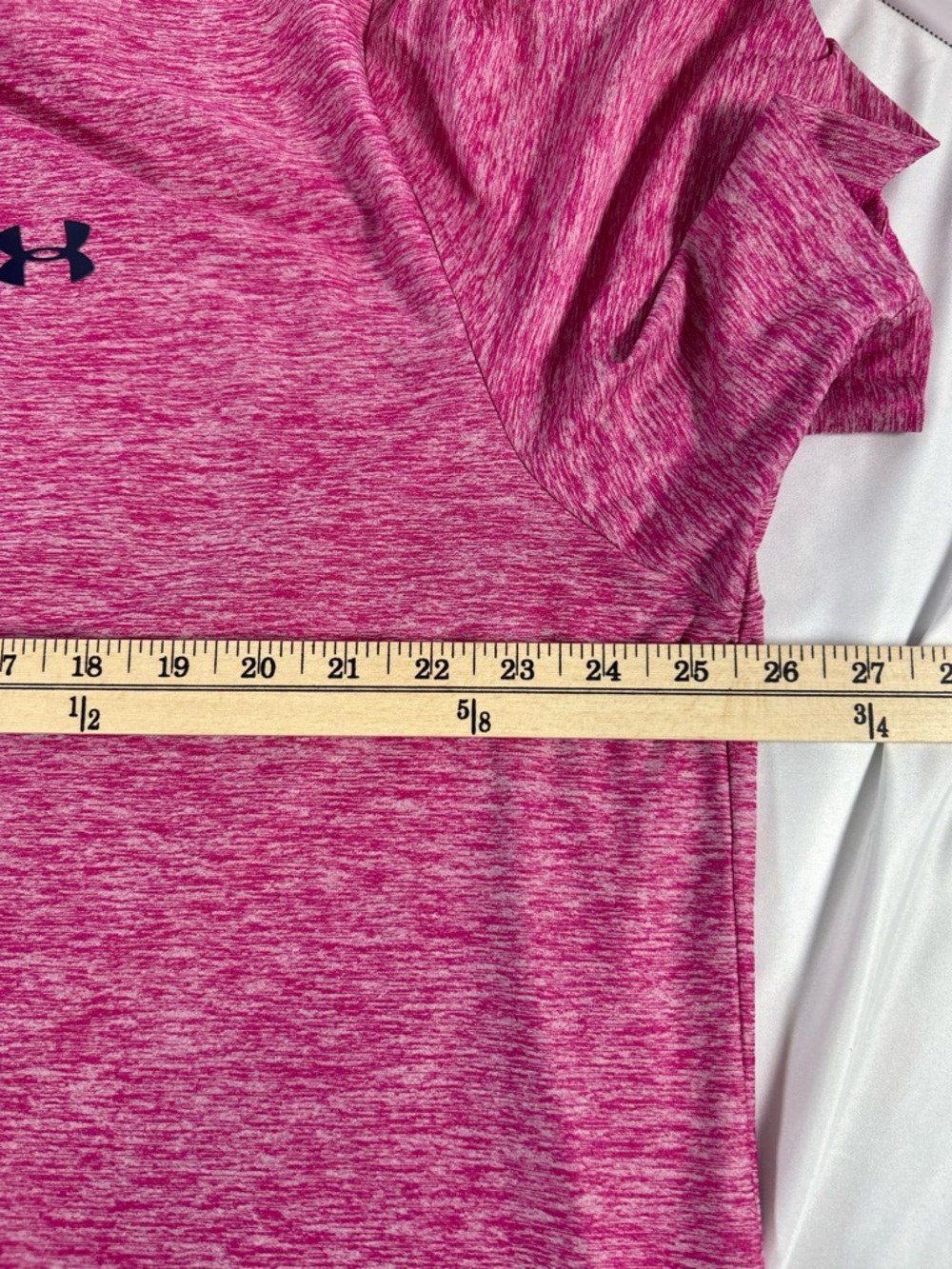 Under Armour Men’s Heatgear LooseFit Pink Polo Shirt Short Sleeve Golf 2XL - Picture 6 of 8